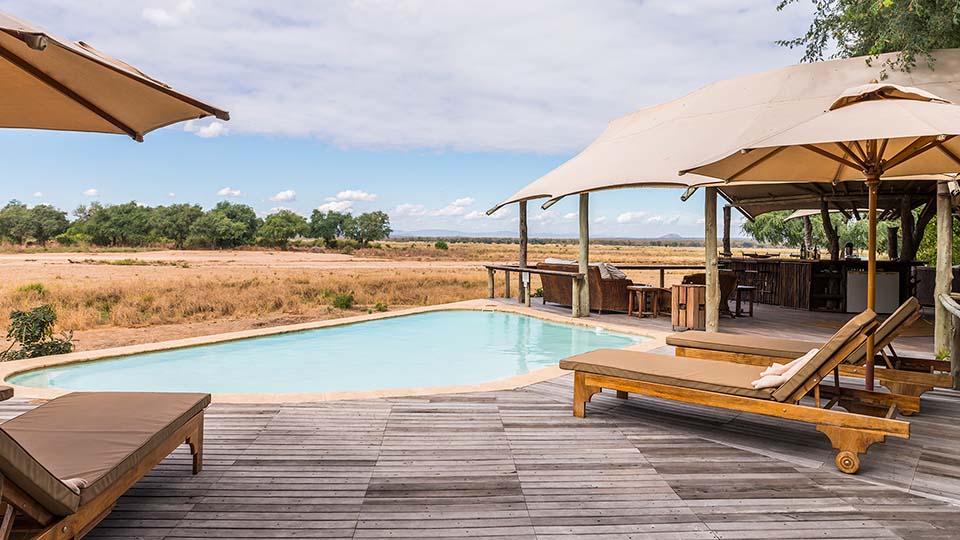 Pool with a view, Anabezi, Lower Zambezi National Park, Zambia