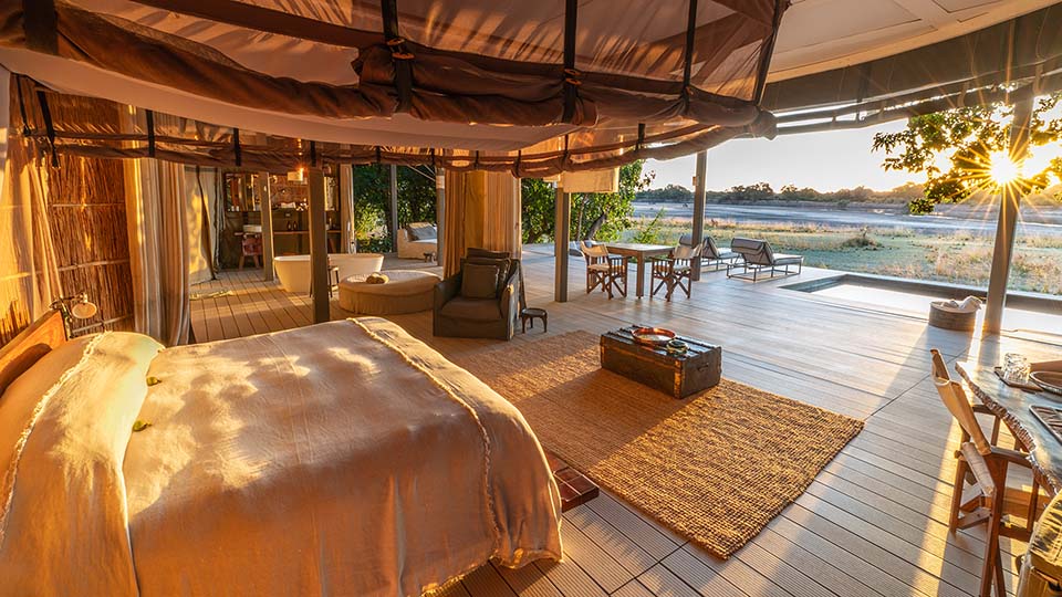 Luxury Room at Time + Tide Chinzombo, South Luangwa, Zambia