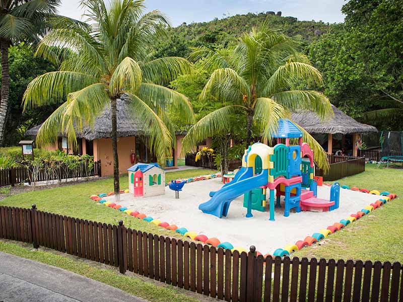 Kids club play area Constance Lemuria Seychelles
