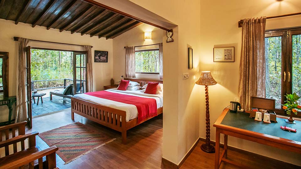 Deluxe Room at Kanha Jungle Lodge, Kanha National Park, India