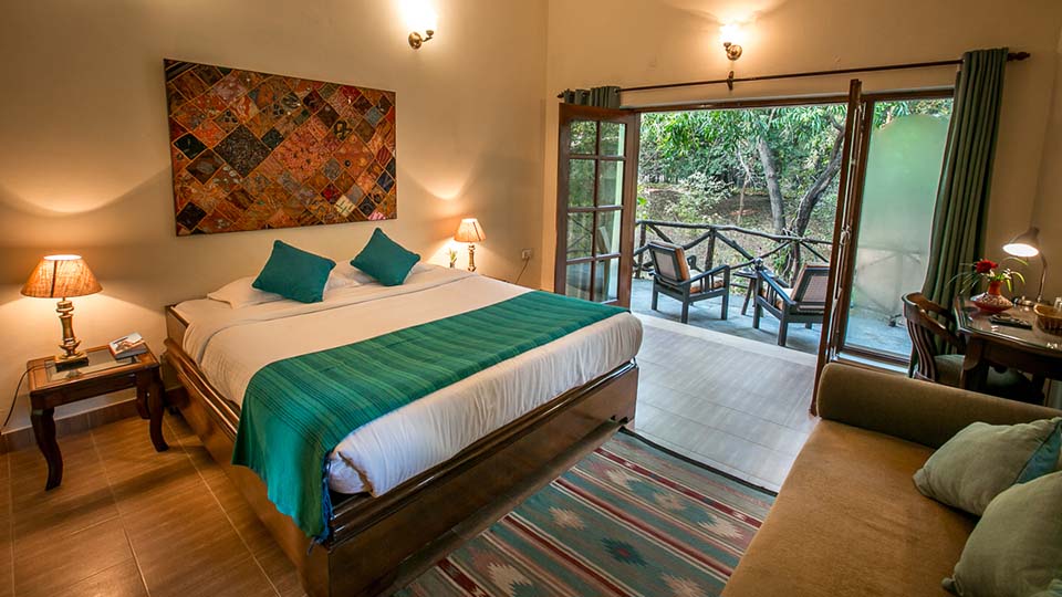 Room at Bandhavgarh Jungle Lodge, Bandhavgarh National Park, India